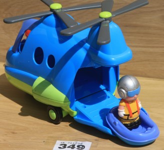 happyland lights and sounds police helicopter
