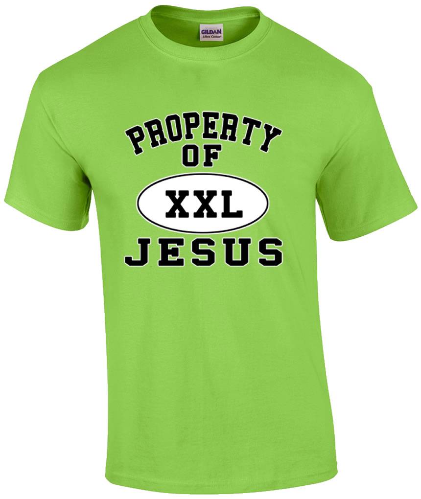 Jesus Religious Property Of Jesus Christ Christian T Shirt Ebay