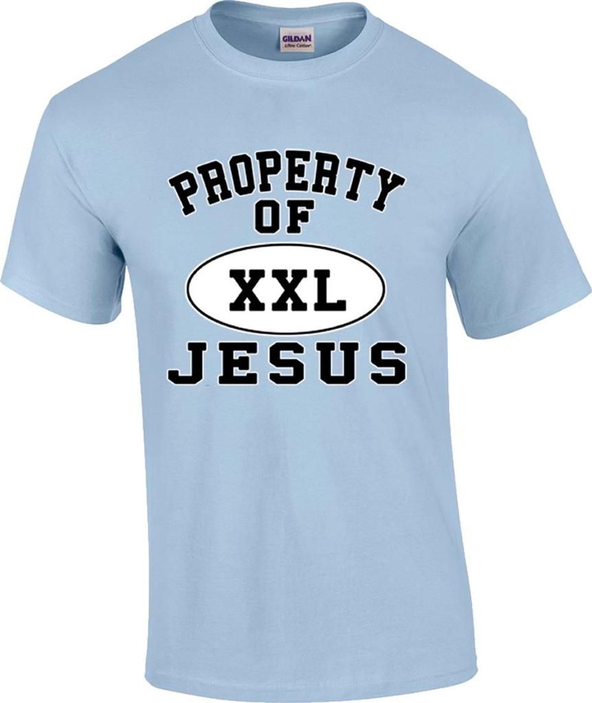 Jesus Religious Property Of Jesus Christ Christian T Shirt Ebay 9142