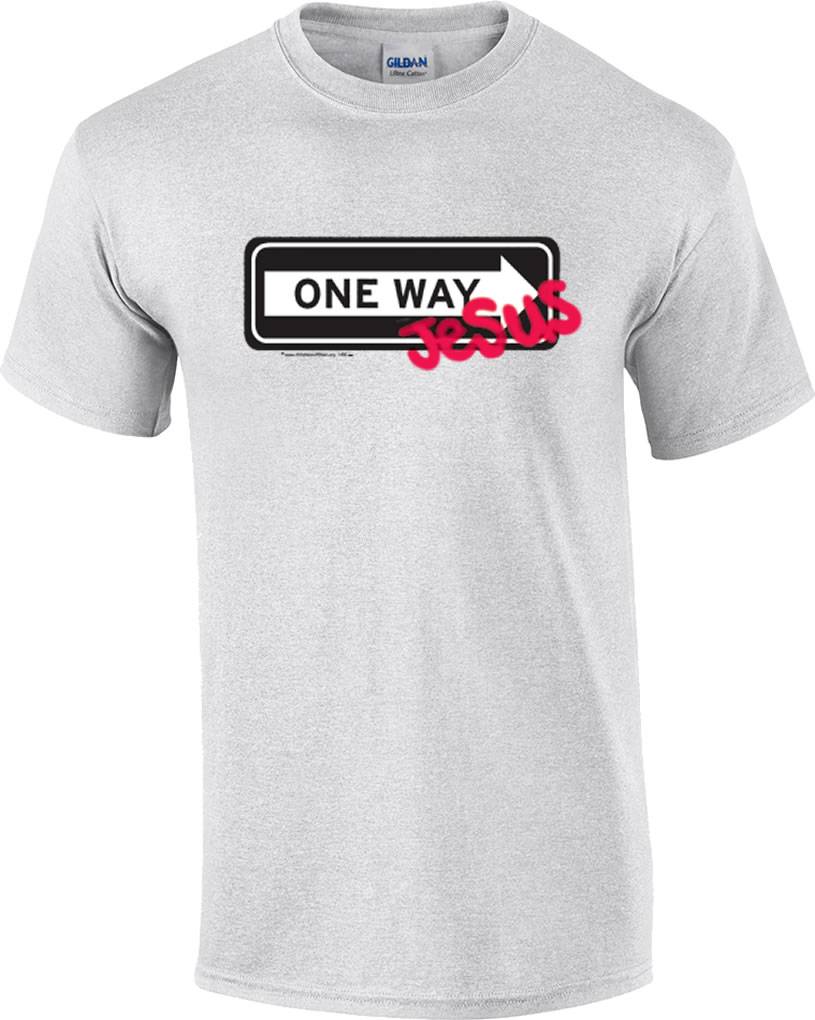 one way jesus shirt