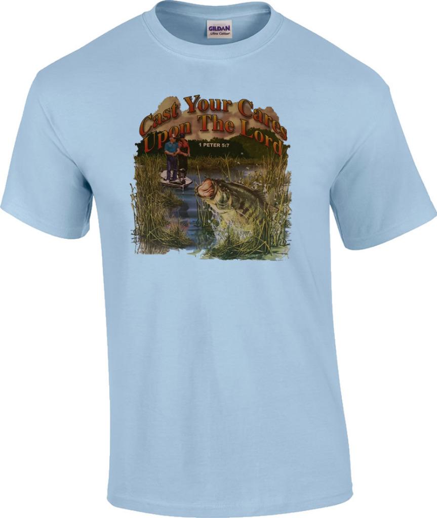 jesus fishing shirt