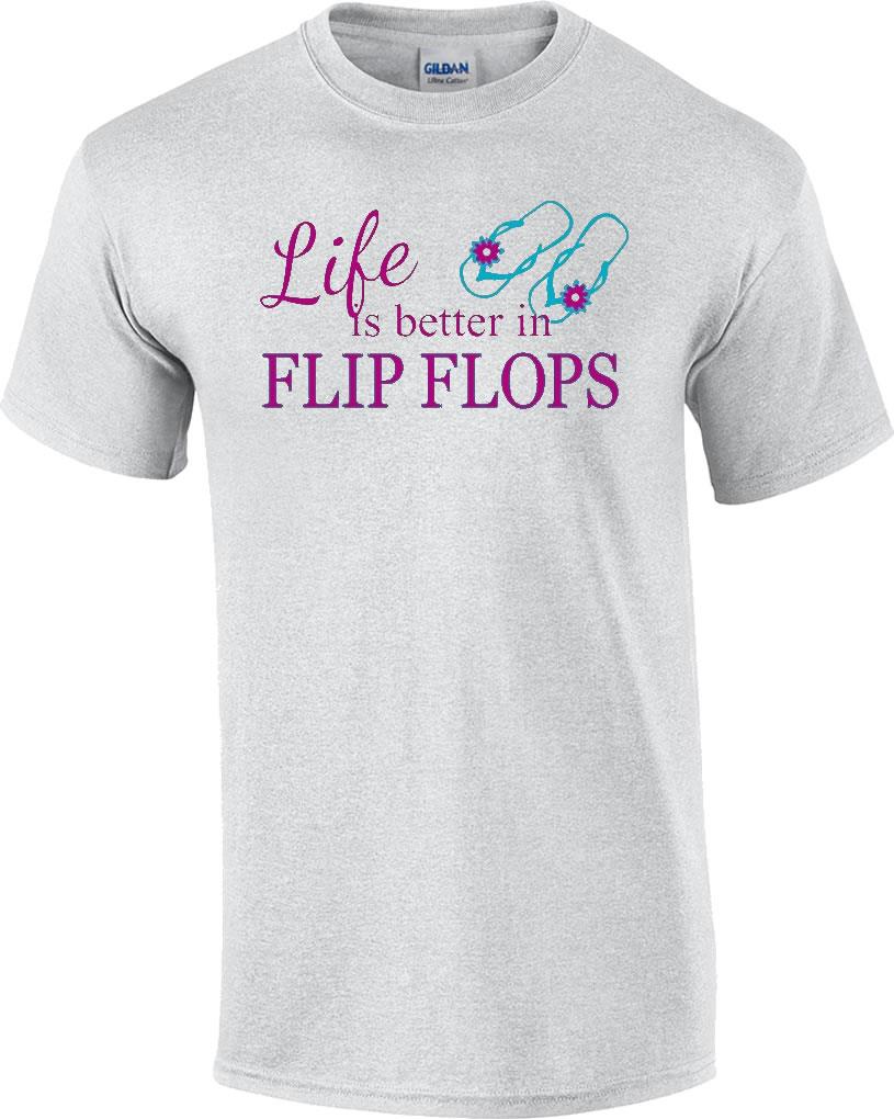 thumbnail 2 - Life Is Better In Flip Flops T-Shirt