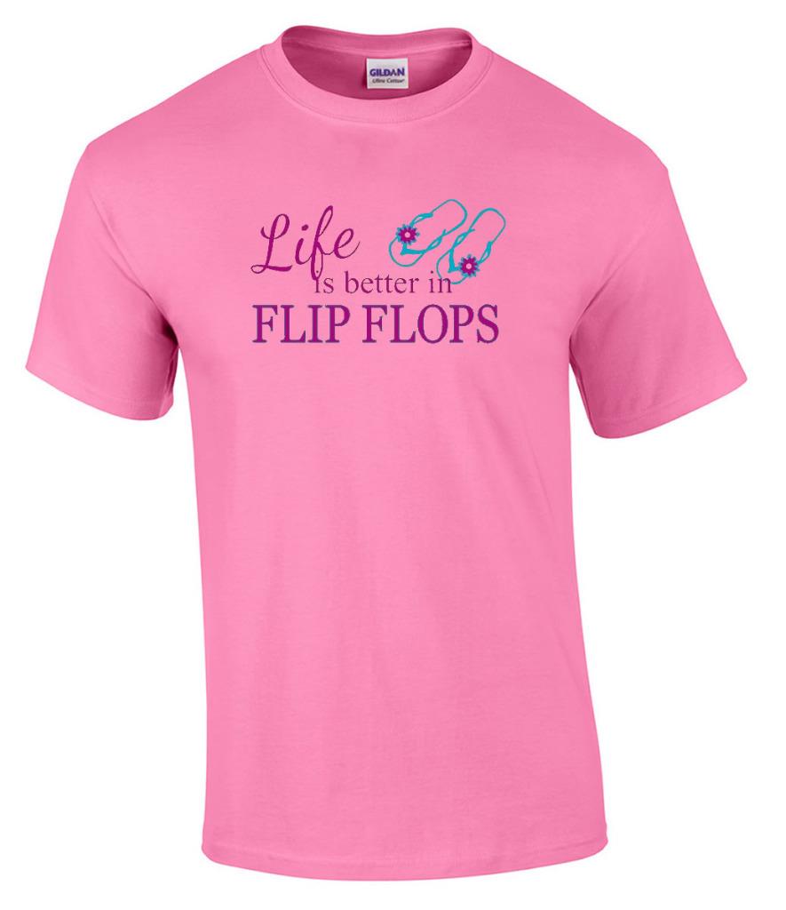 thumbnail 6 - Life Is Better In Flip Flops T-Shirt