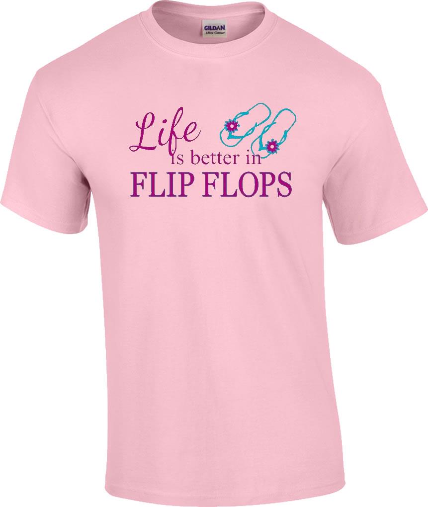 thumbnail 3 - Life Is Better In Flip Flops T-Shirt