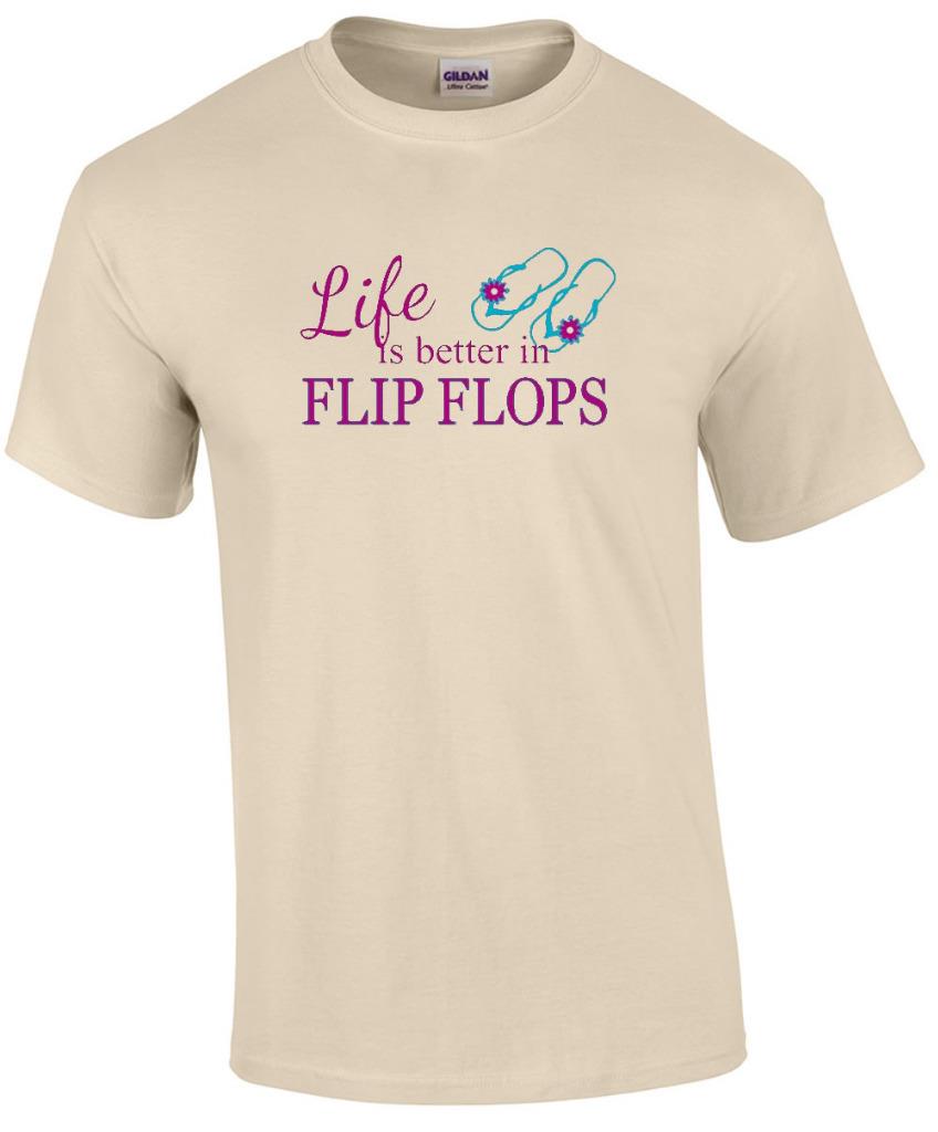 thumbnail 9 - Life Is Better In Flip Flops T-Shirt