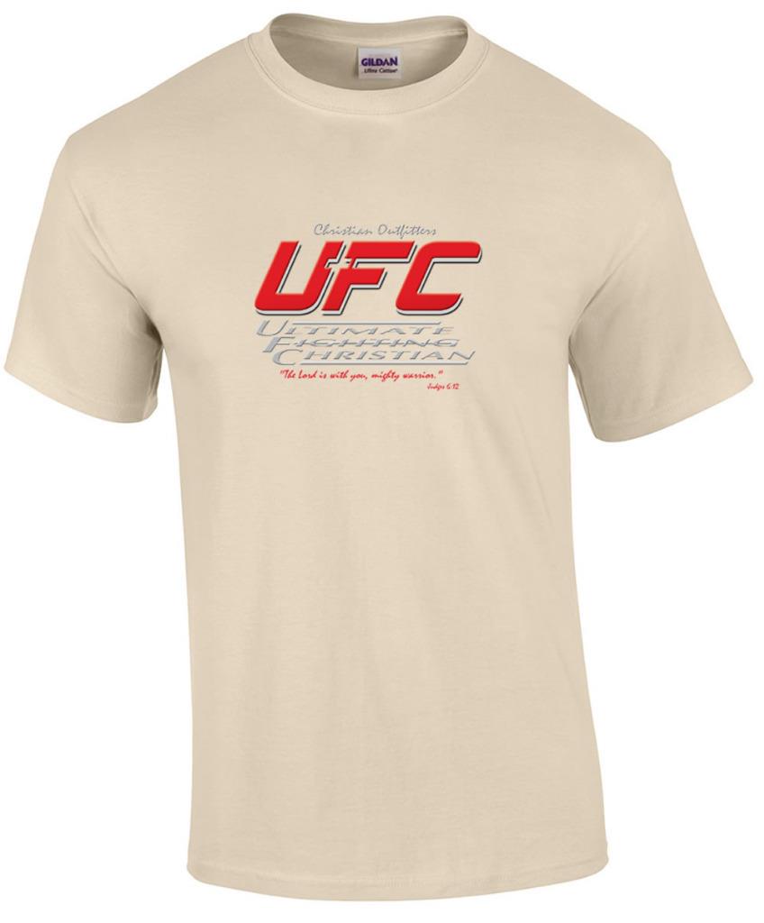 Ultimate Fighting Christian The Lord Is With You Mighty Warrior Judges T-Shirt