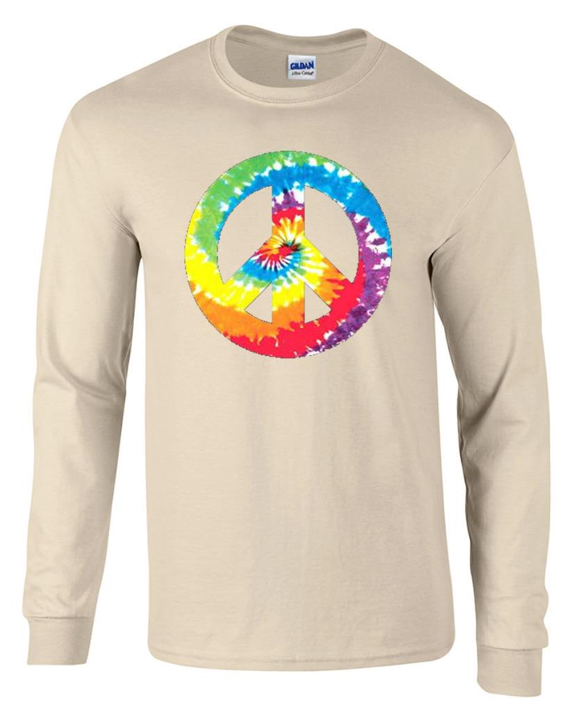 tie dye peace sign tshirt