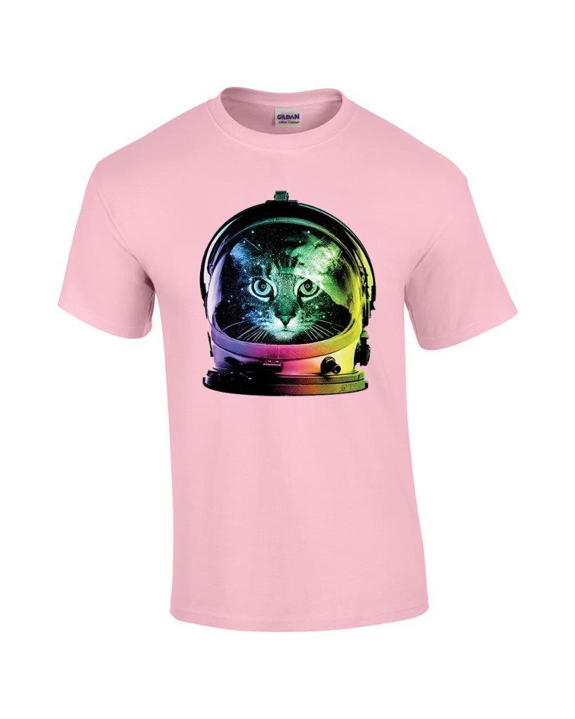 astronaut cat t shirt