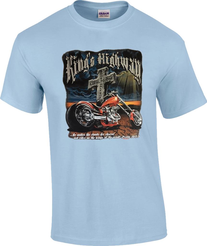 TALL Christian Kings Highway Loyal to One God's Only Son Jesus Religious T-Shirt - Picture 5 of 9