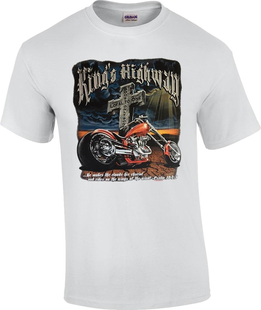 TALL Christian Kings Highway Loyal to One God's Only Son Jesus Religious T-Shirt - Picture 7 of 9