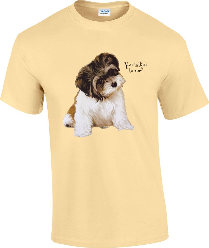 i shih tzu not shirt you talkin to me shih tzu puppy t shirt ebay i shih tzu not shirt you talkin to me shih tzu puppy t shirt ebay