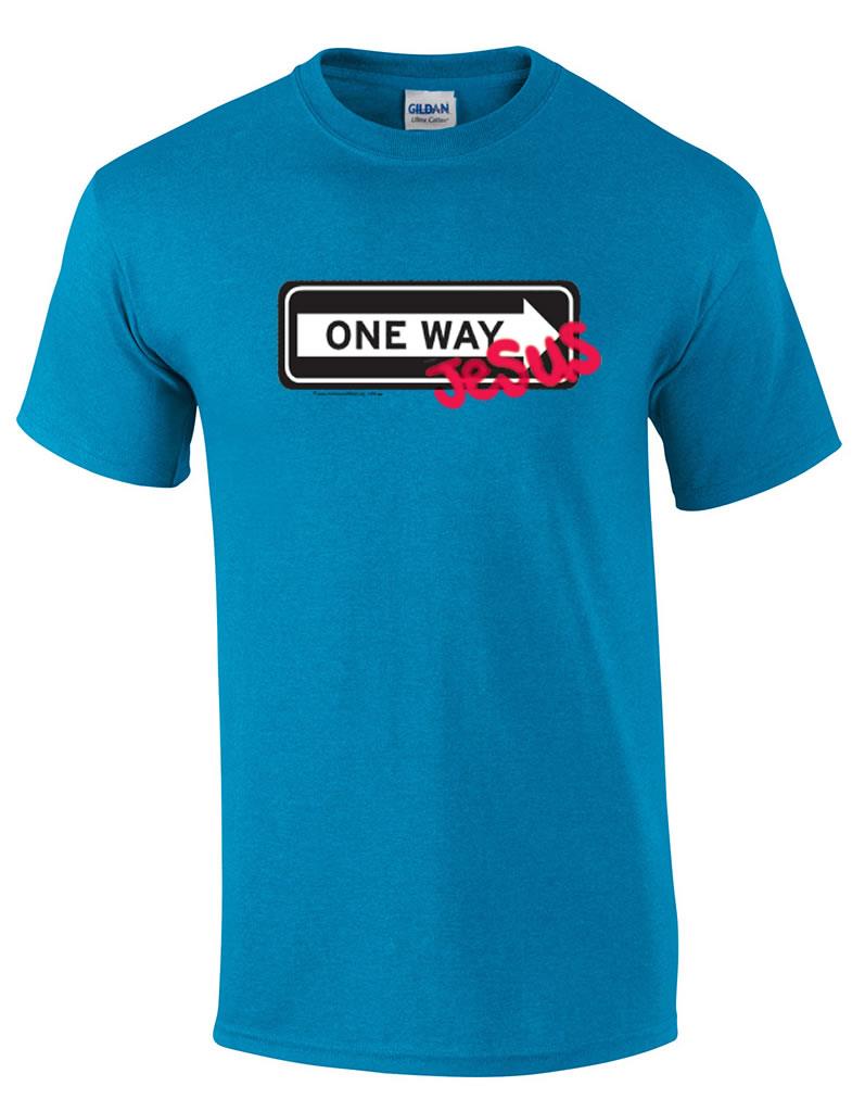 one way jesus shirt