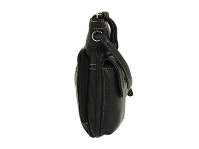 Fashion Women Flap Multi Pocket Backpack on Tignanello Black Crossbody Organizer Multi Pocket Bag   Ebay