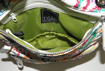 TYLER RODAN DURLAND PAISLY FLORAL NYLON CROSSBODY BAG X BODY WALLET