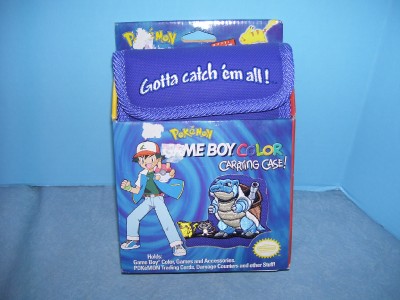 Pokemon GameBoy Color Carrying Case~Purple~COOL