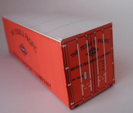 1-x-TEXAS-PACIFIC-TRAILER-BODY-NEW-ITEM-for-HO-scale-Model-Railway