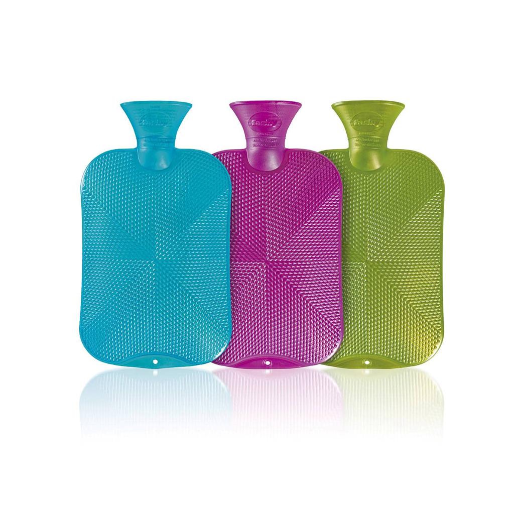 FashyHotWaterBottleTurquoiseGreenPurplePrettyMotherofPearl6445