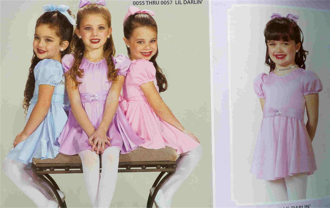LilDarlin55 Ballet Lyrical Baby Doll Pageant Crowning Dress Tap Dance