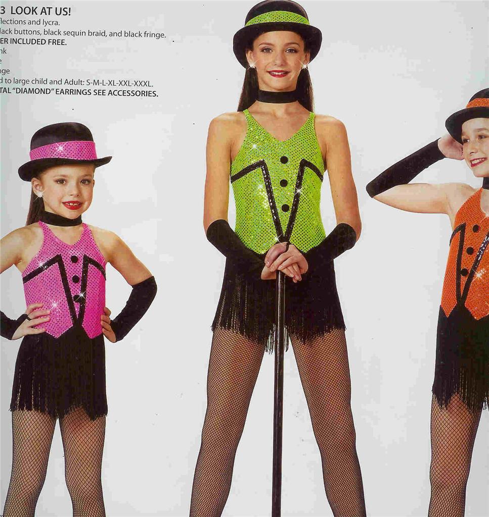 LOOK AT US 81 TAP JAZZ PAGEANT OUTFIT OF CHOICE COMPETITION DANCE COSTUME
