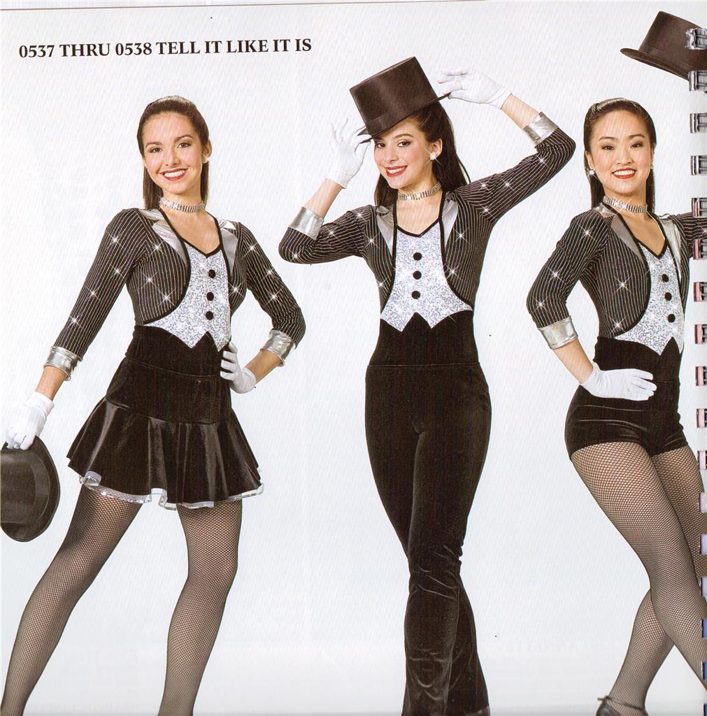 TELLITLIKEITIS537 DANCE COSTUME TUXEDO JAZZ TAP PAGEANT SKATE OUTFIT OF CHOICE eBay