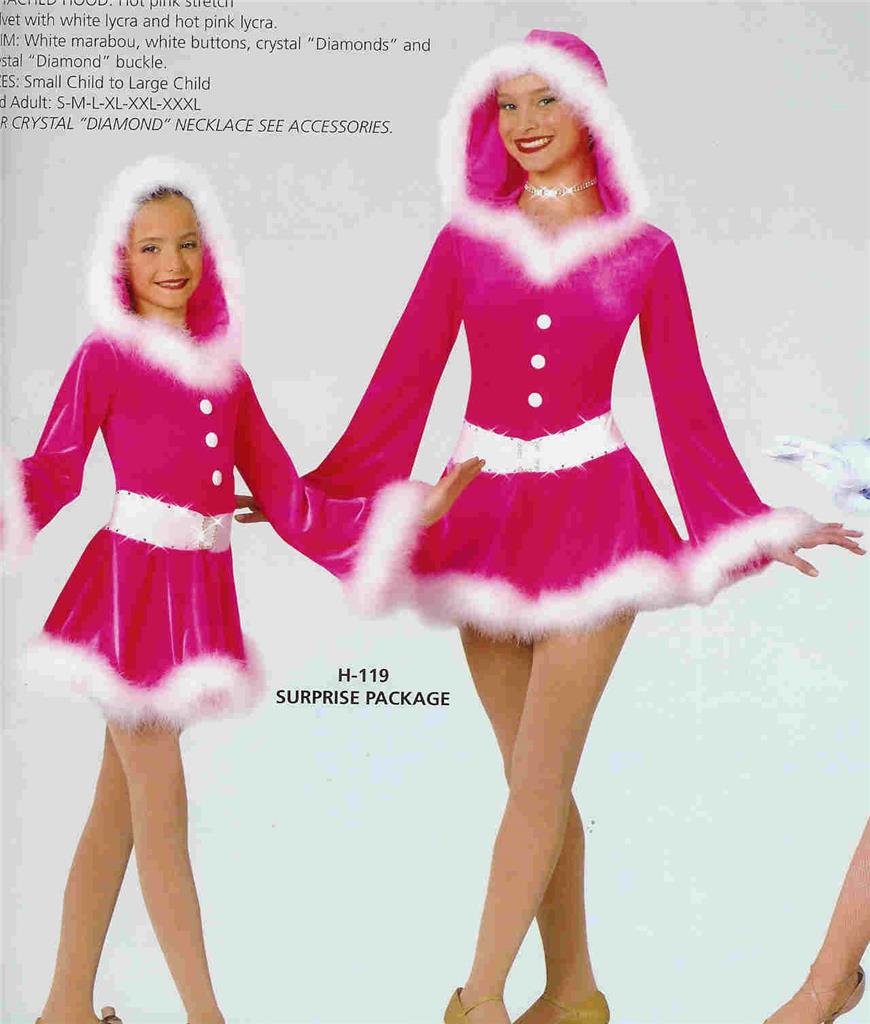 Christmas Dance Costume Elf Artstone Jazz Tap Parade Pageant Surprise