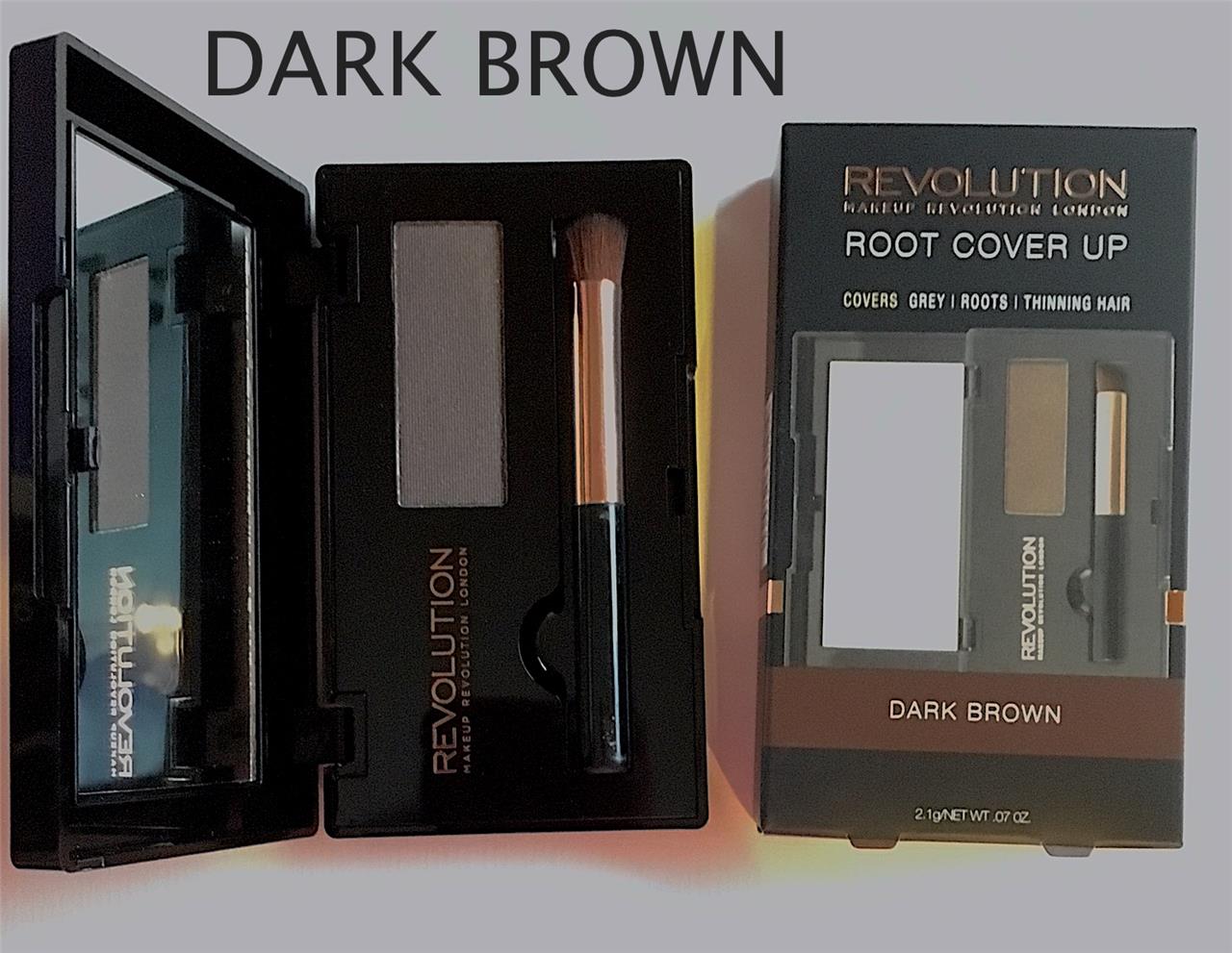 MAKEUP REVOLUTION Grey Hair ROOT COVER UP POWDER Thinning Hair Makeup