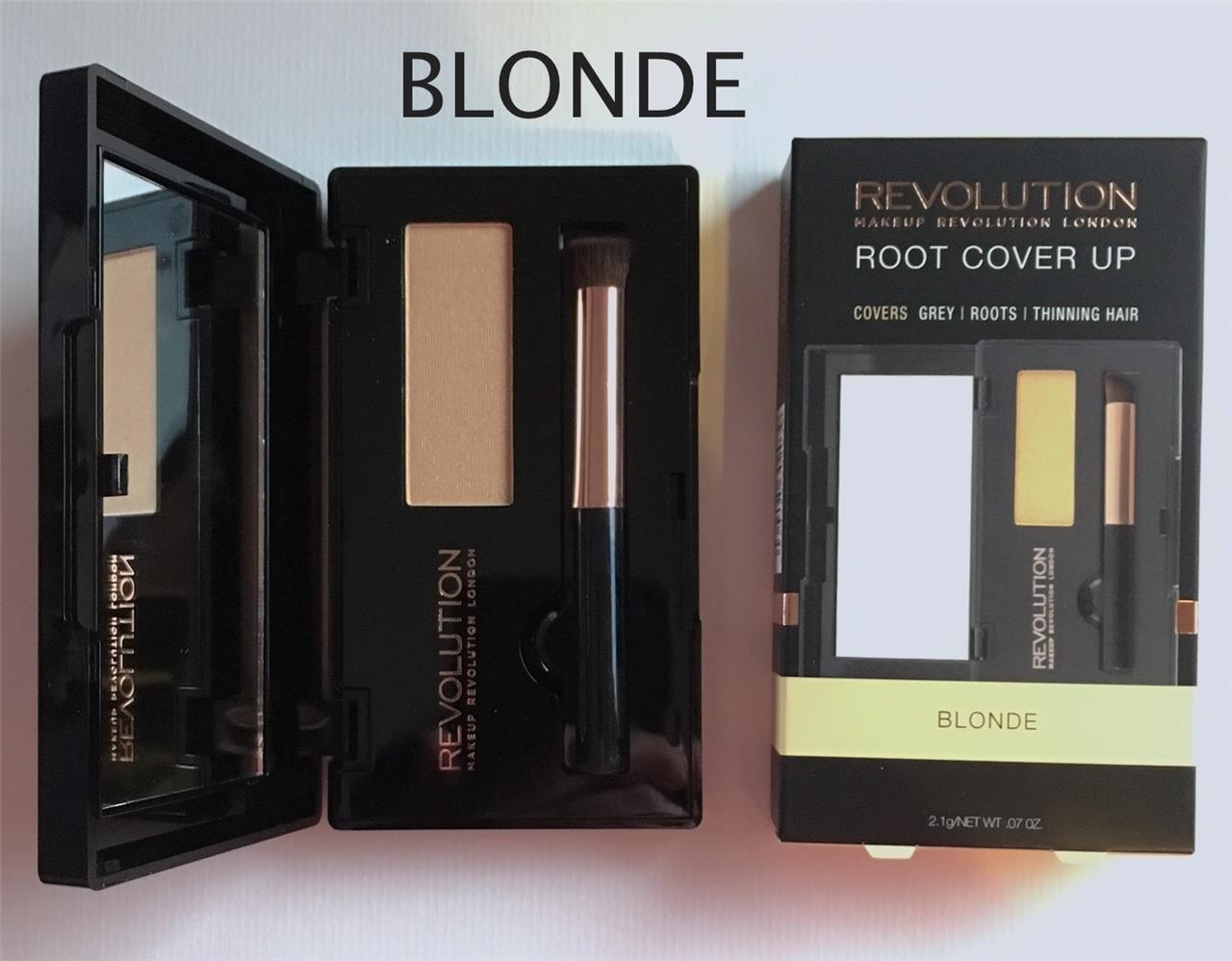 MAKEUP REVOLUTION Grey Hair ROOT COVER UP POWDER Thinning Hair Makeup