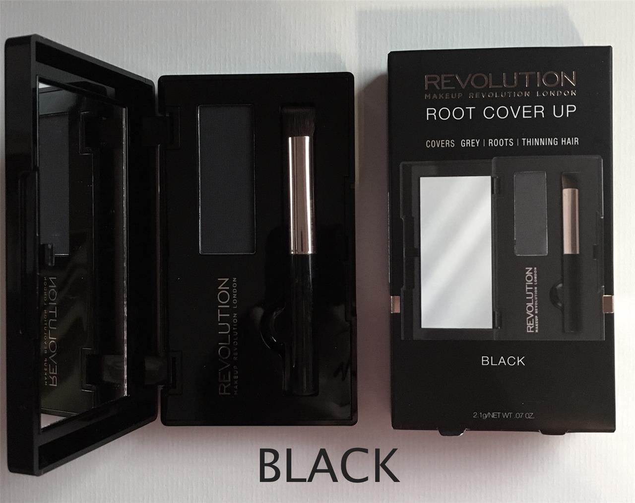 MAKEUP REVOLUTION Grey Hair ROOT COVER UP POWDER Thinning Hair Makeup