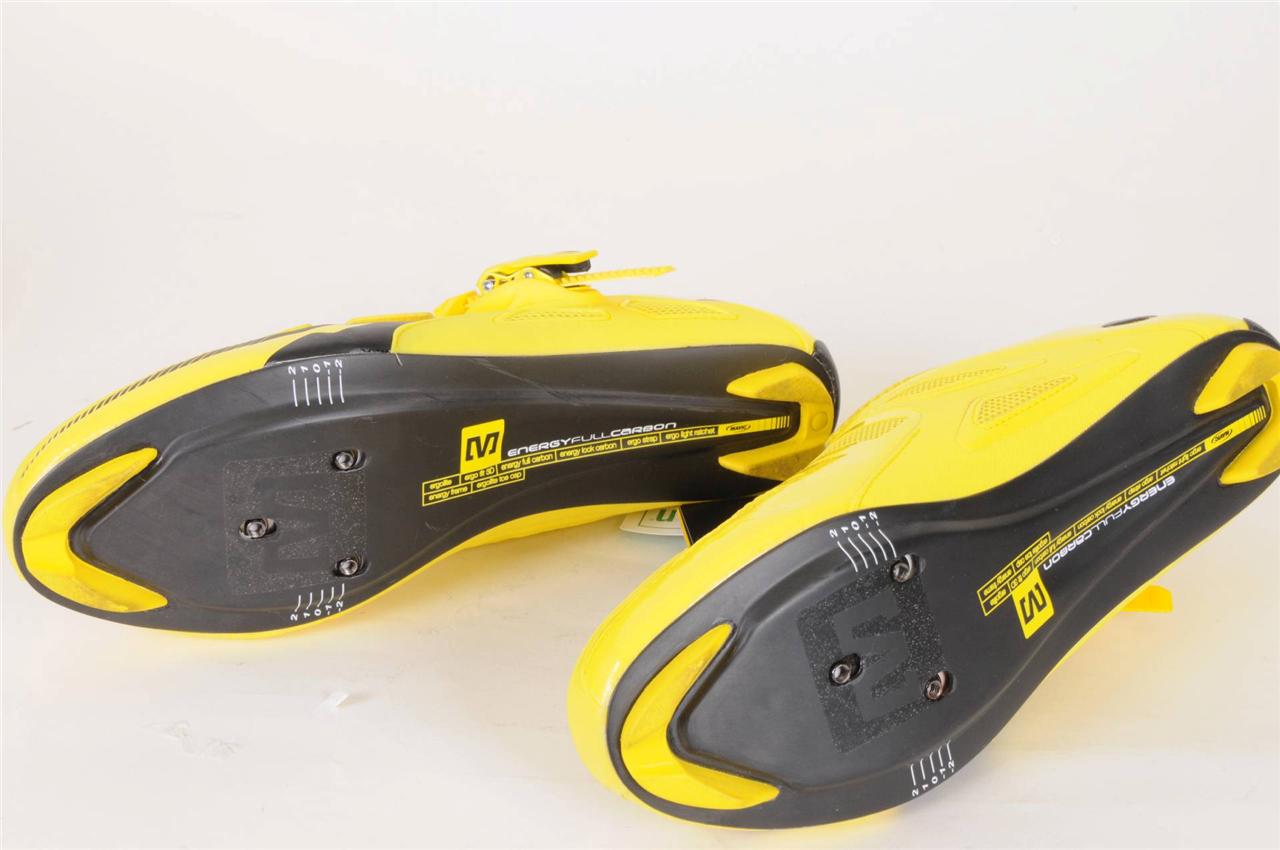 New Mavic Zxellium Maxi Men's Road Cycling Shoes Yellow Full Carbon