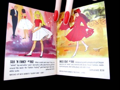 Juniors Fashions on 1963 Vintage Fashions Booklet Skipper Junior Edition Styles Barbie S
