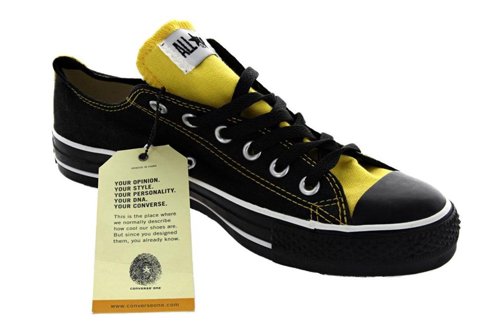 Converse Chuck Taylor All Star Bee Movie Sneakers, Yellow & Black, New