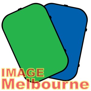 Pop up blue green chromakey backdrop 200 x 150cm chroma