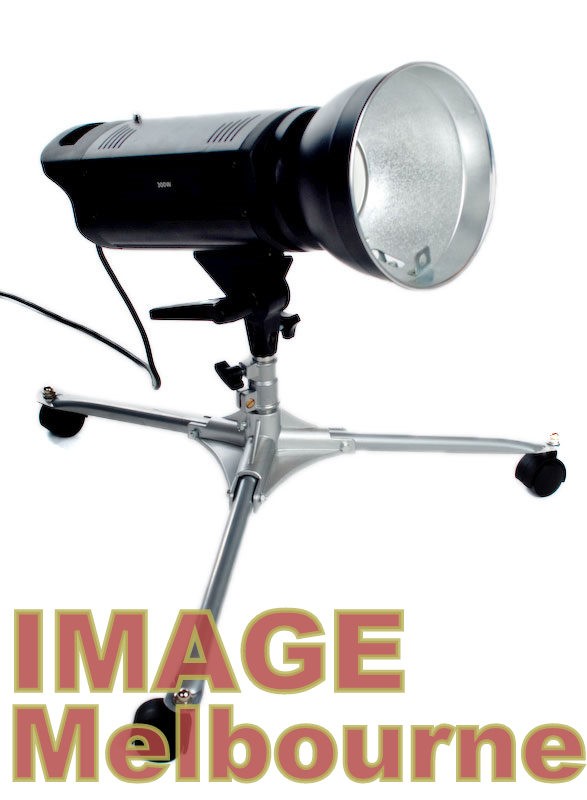 Roller Floor Light Stand for studio flash or continuous