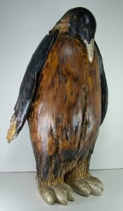 resin penguin statues