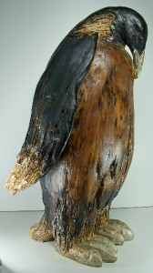 resin penguin statues