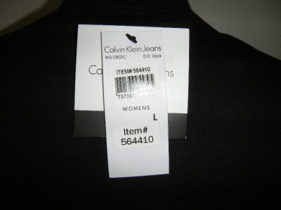 Bloom Clothing Store on Calvin Klein Jeans Womens First Bloom T Shirt Black White Sz Medium
