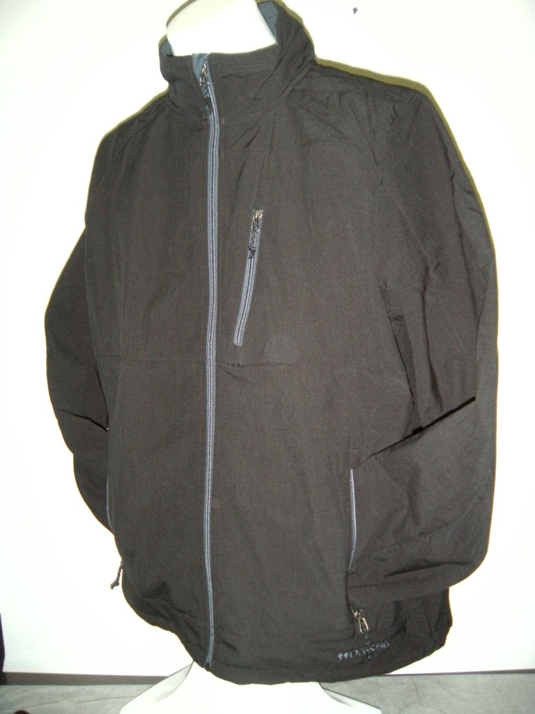 NWT! BLACK DIAMOND Double Diamond Mens MEDIUM Soft Shell Jacket Black