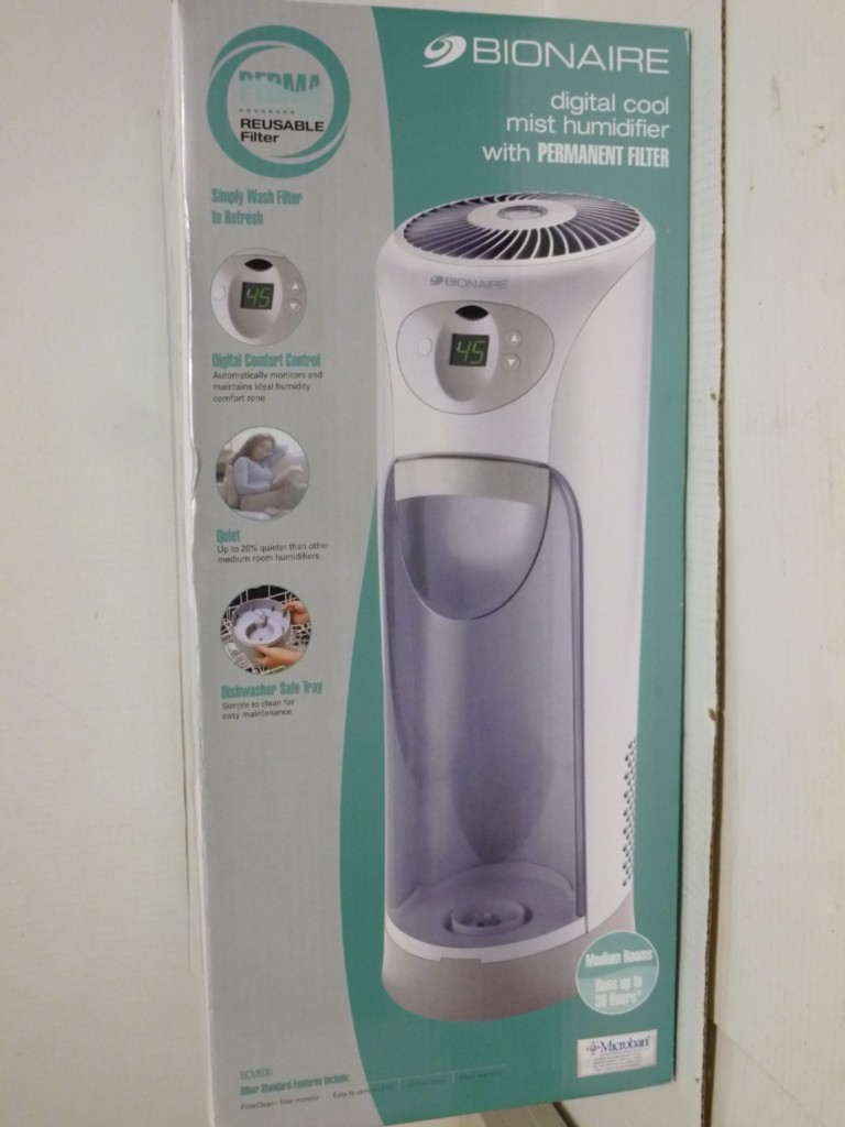 Bionaire BCM630 Digital Cool Mist Humidifier Includes with Permanent
