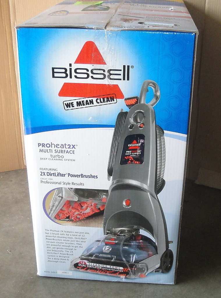 NEW! BISSELL PROHeat 2X MultiSurface Turbo Floor Cleaner Model 9400T