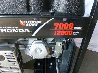 7000 Generator honda powerboss #6