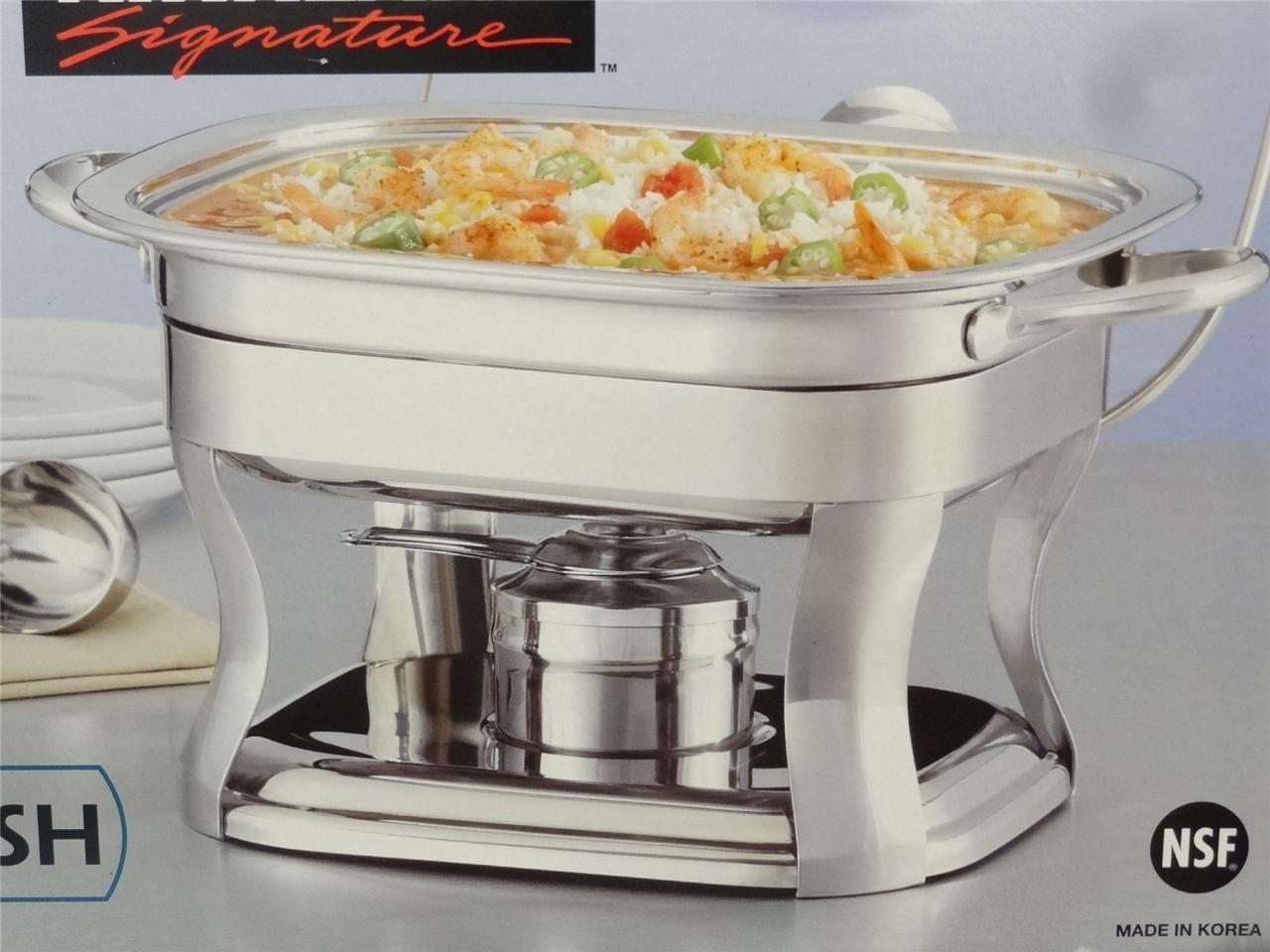 NICE! Kirkland Signature 5 Qt. / 4.7 L Chafing Dish Stainless Steel eBay