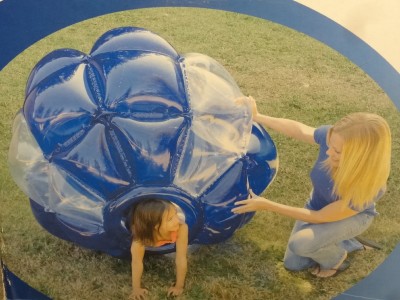 inflatable ball to roll in