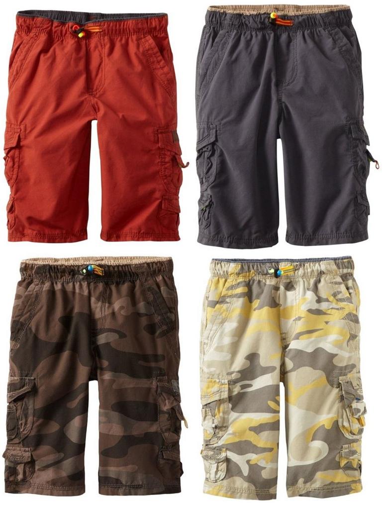 cargo shorts with elastic waist