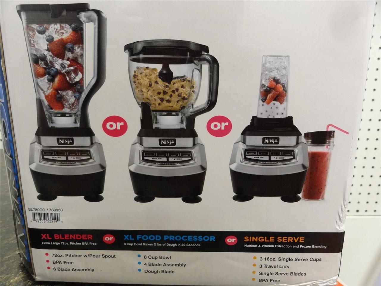NINJA KITCHEN SYSTEM 1200W PROFESSIONAL BLENDER/PROCESSOR ...