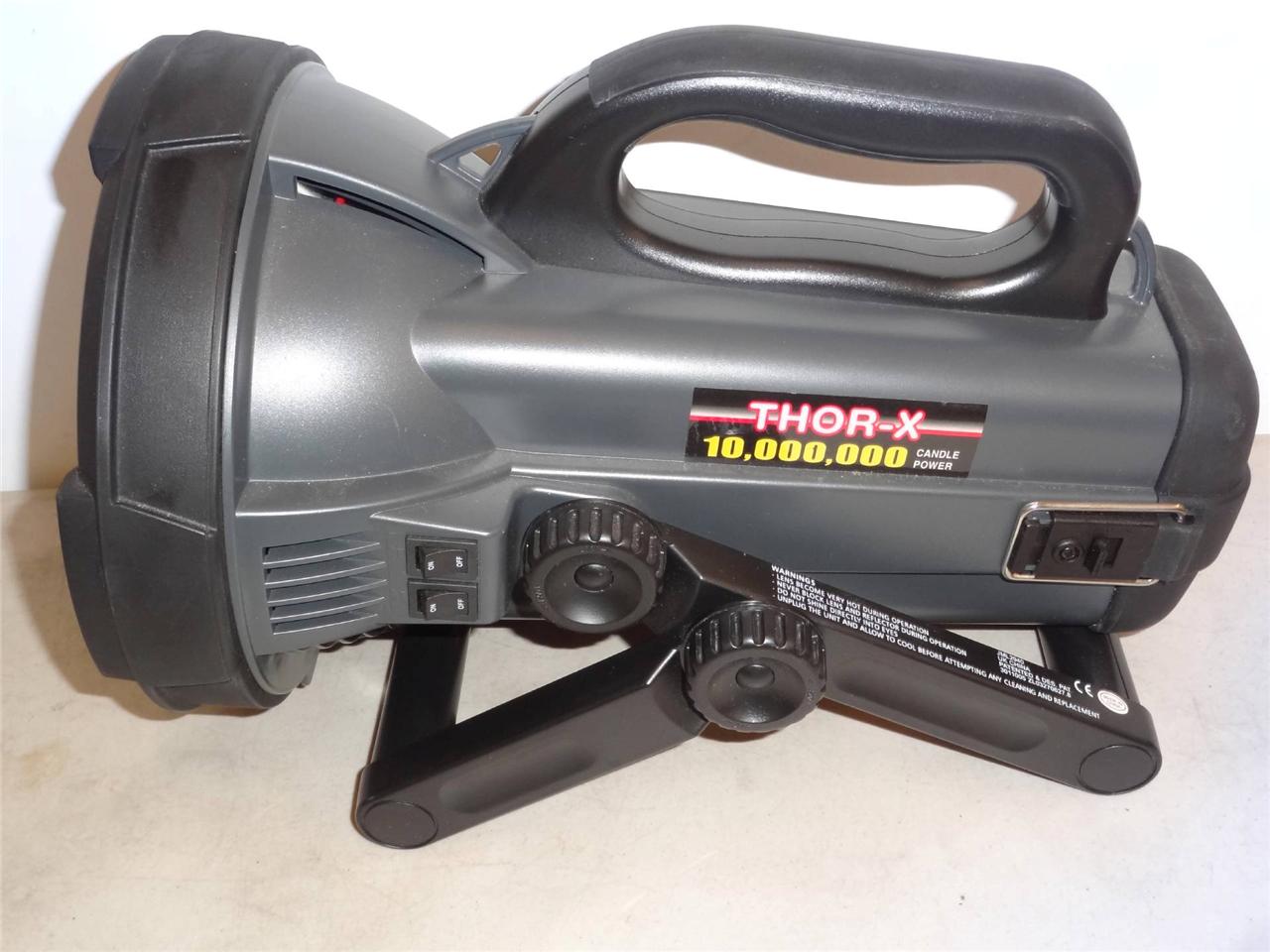 Cyclops ThorX 10 Million Candle Power Rechargeable Spotlight Two Power