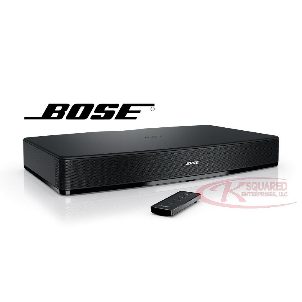 Mint! Bose Solo 10 TV Sound System w/ Remote Analog [R/L] Digital