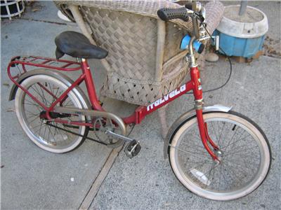 antique folding bicycle