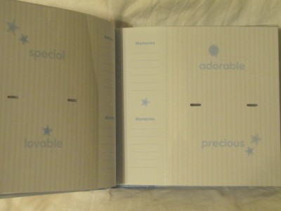 Carters Baby Hats on New Carter S Baby Boy Blue Photo Album Holds 140 Pictures Ebay