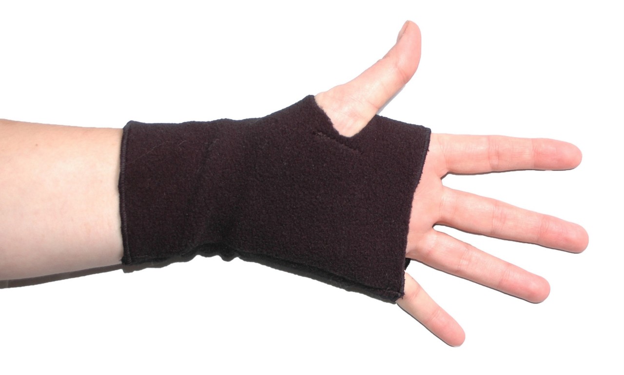 HAND WARMER GLOVES FINGERLESS MITTS WITH HANDWARMERS eBay
