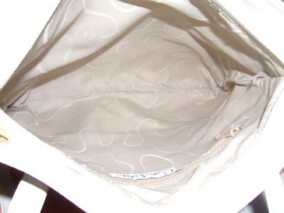 Carlos Bags on Carlos Falchi White Glossy Leather Tote Bag Ebay